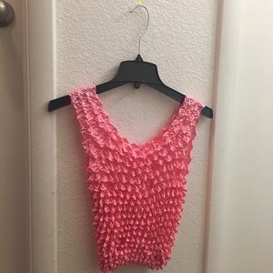 Popcorn tank top